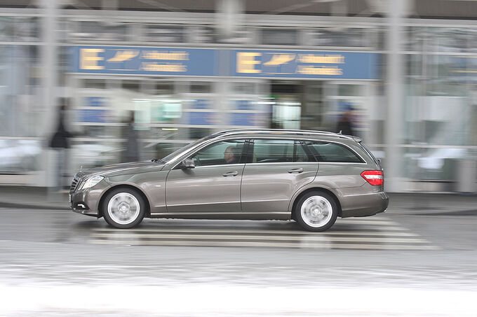 Test mercedes e 350 cdi t-modell #2