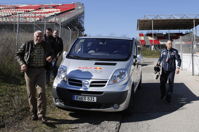 Dietrich Mateschitz - Red Bull - Formel 1-Test - Barcelona - 19. Februar 2015