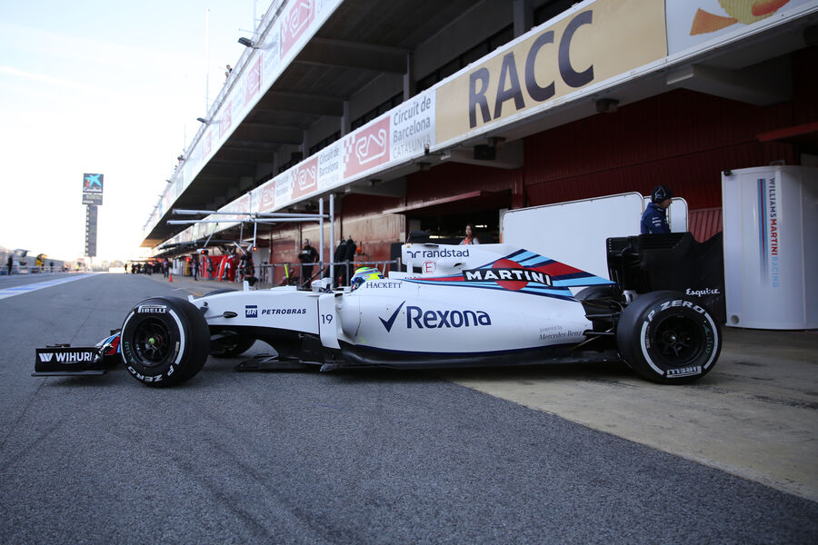 Felipe-Massa-Williams-Formel-1-Test-Barc