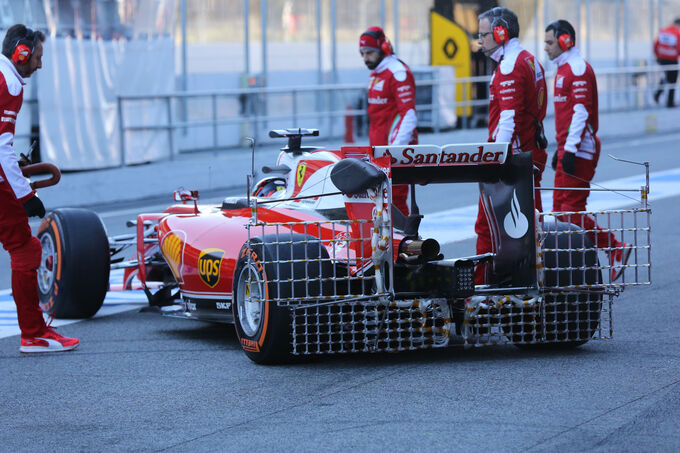 Kimi Räikkönen - Ferrari - Barcelona - Formel 1-Test - 1. März - 2016