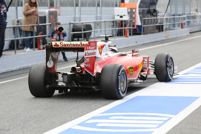 Kimi Räikkönen - Ferrari - Formel 1-Test - Barcelona - 25. Februar 2016