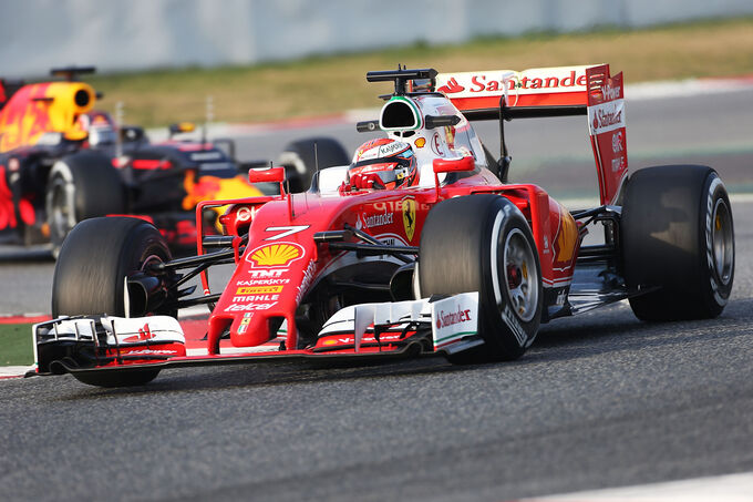 Kimi Räikkönen - Ferrari - Formel 1-Test - Barcelona - 25. Februar 2016