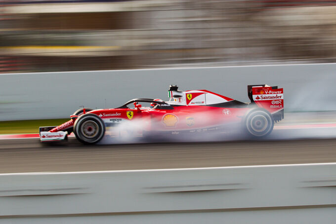 Kimi Räikkönen - Ferrari - Formel 1-Test - Barcelona - 3. März 2016