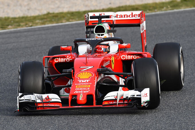 Kimi Räikönen - Ferrari - Formel 1-Test - Barcelona - 3. März 2016