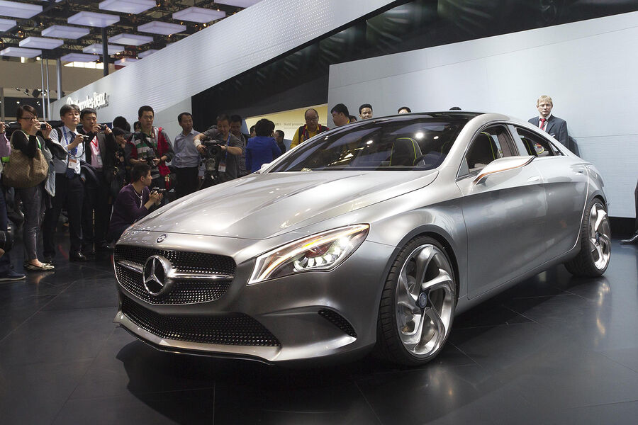 Mercedes cla concept car #6