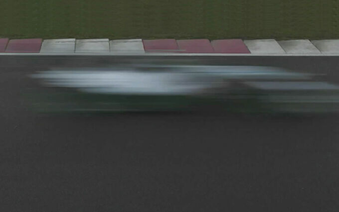Mercedes f1 shakedown #2