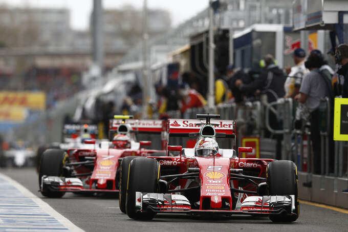 Sebastian Vettel - Ferrari - Formel 1 - GP Australien - Melbourne - 18. März 2016