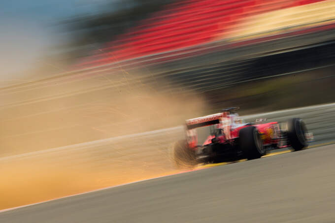 Sebastian Vettel - Ferrari - Formel 1-Test - Barcelona - 19. Februar 2015