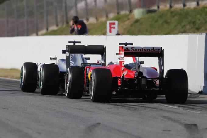 Sebastian Vettel - Ferrari - Formel 1-Test - Barcelona - 4. März 2016