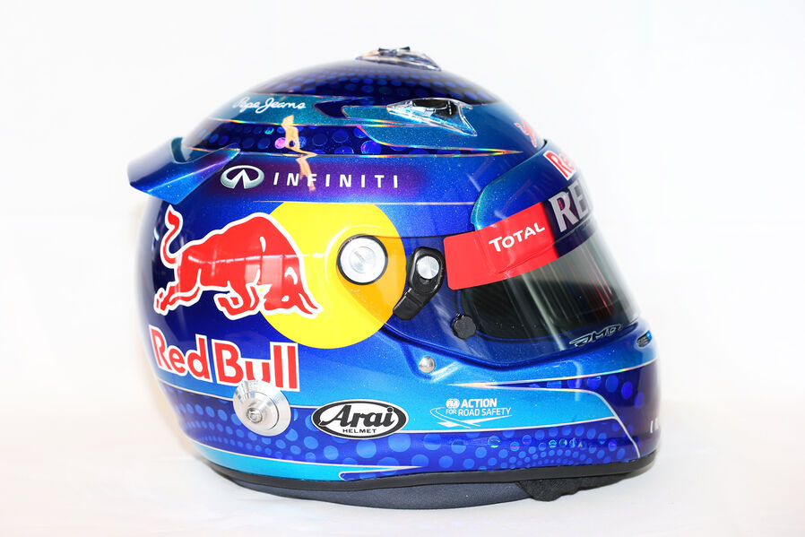 Sebastian Vettel Helm 2013