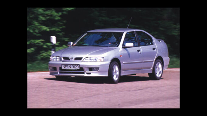 Nissan primera test #9