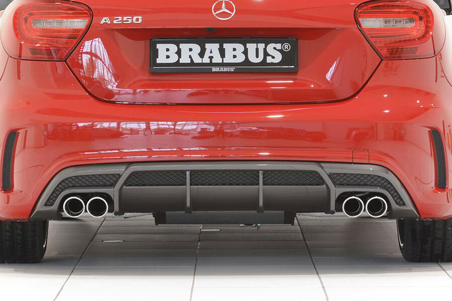 Mercedes A Klasse W176 Brabus Heckschürzeneinsatz Diffusor AMG A180