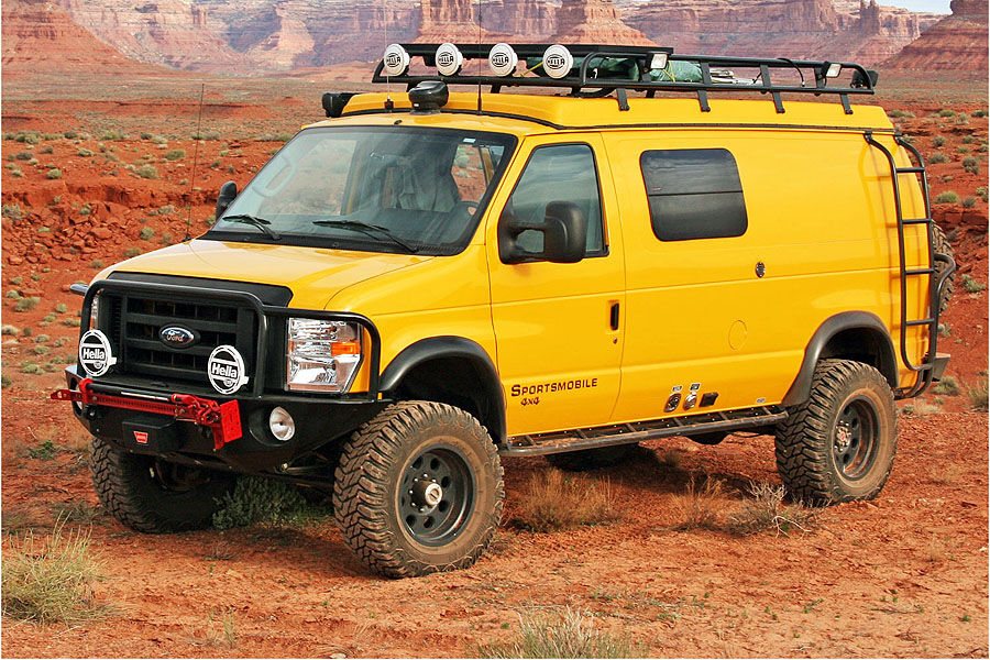 Gtrv ford off road camper van